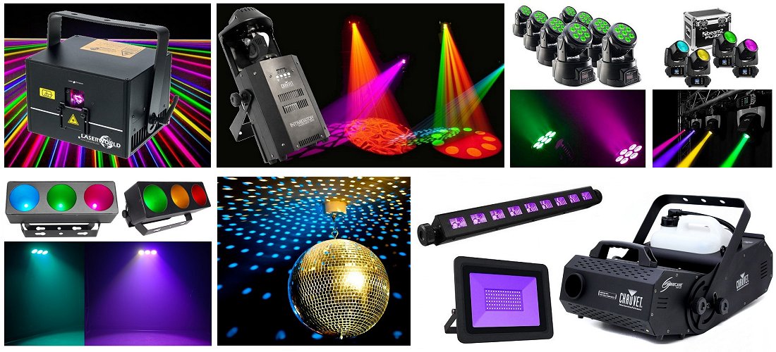 Various lighting and effects